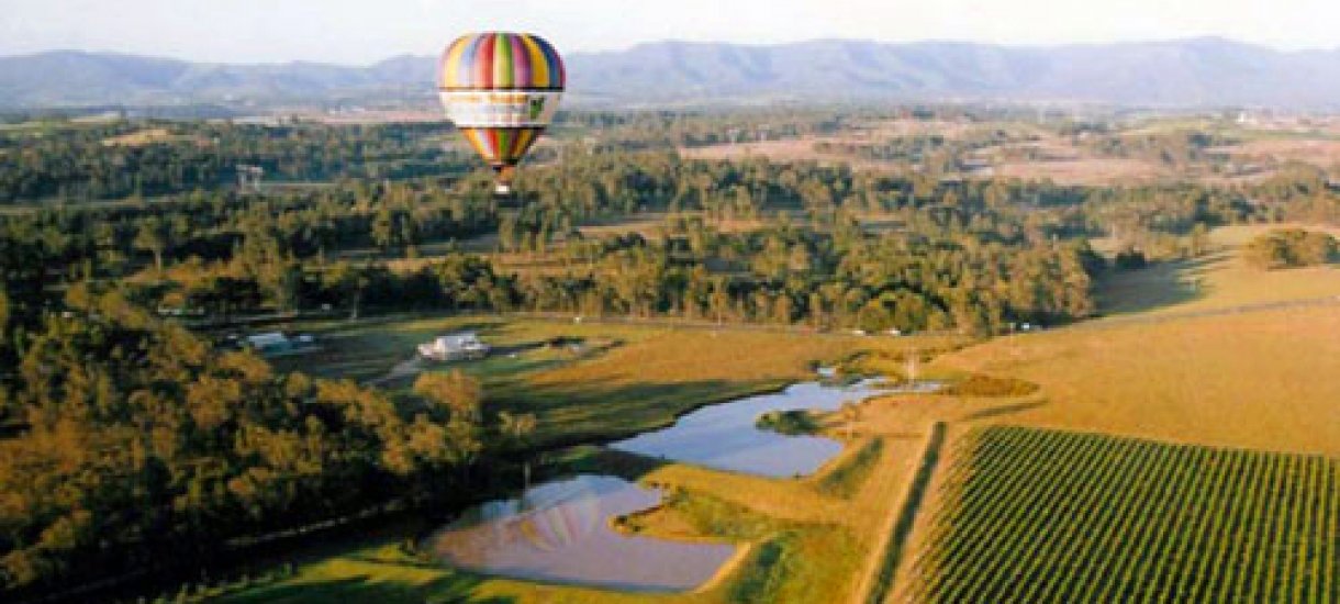 Blue Mountains retket, vineyards, Asutralia