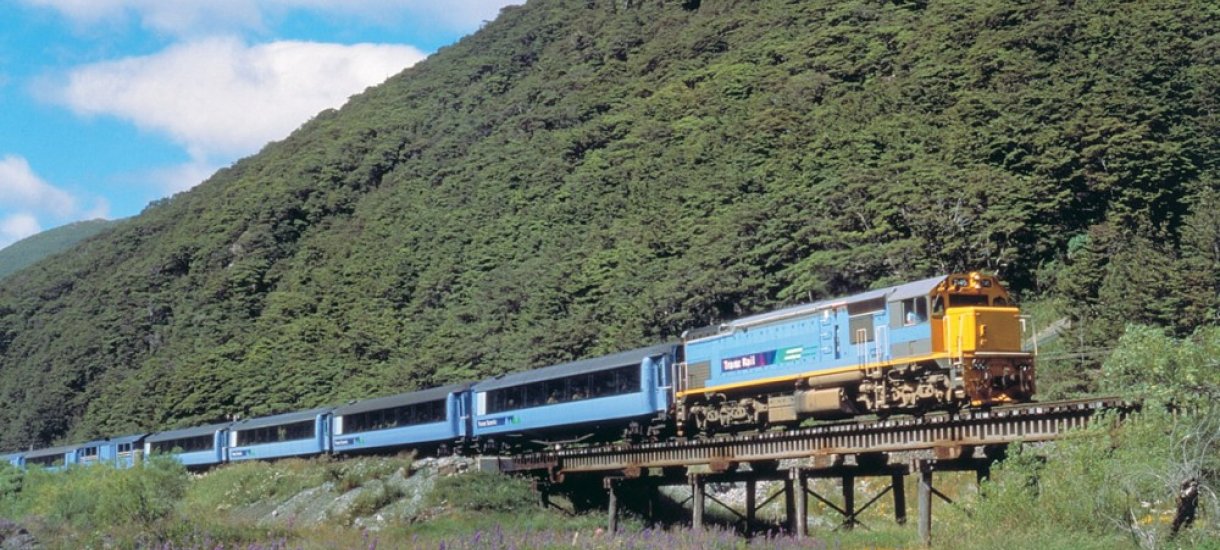 Tranzalpine train, Uusi-Seelanti